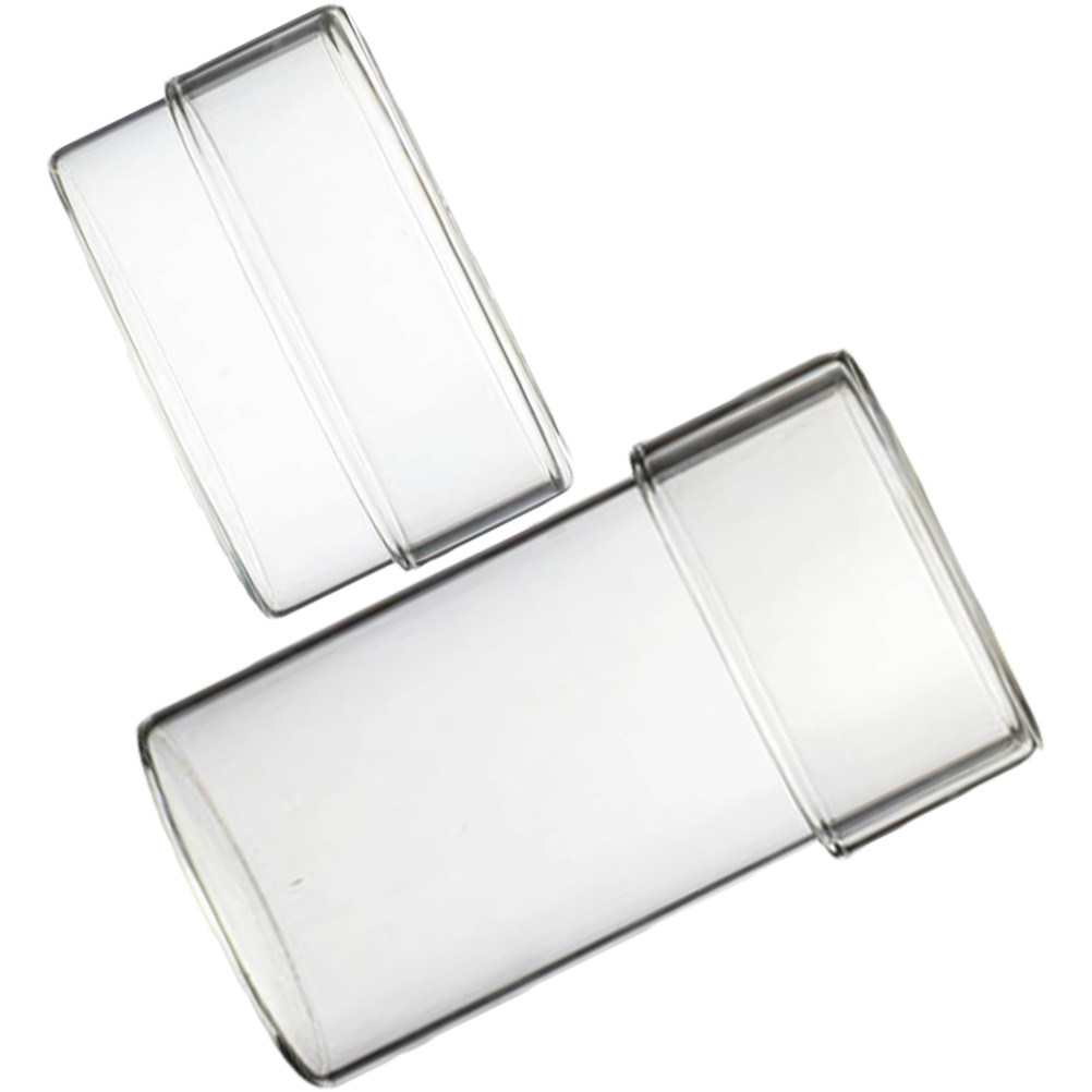 Food Storage Containers - 2 Potes de Armazenamento de Vidro