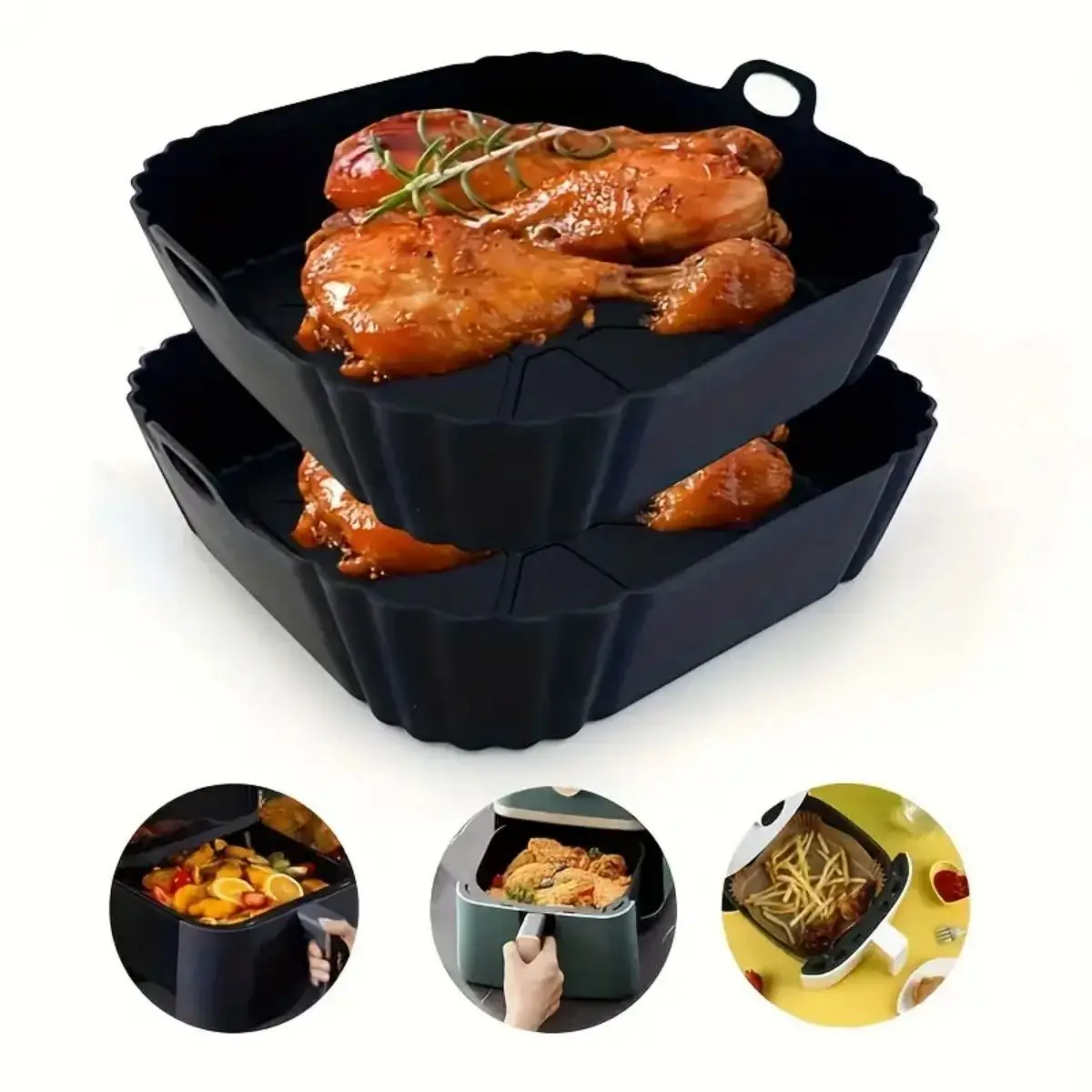 Panela de Silicone Reutilizáve - Food Storage With Dividers avaliação e preço