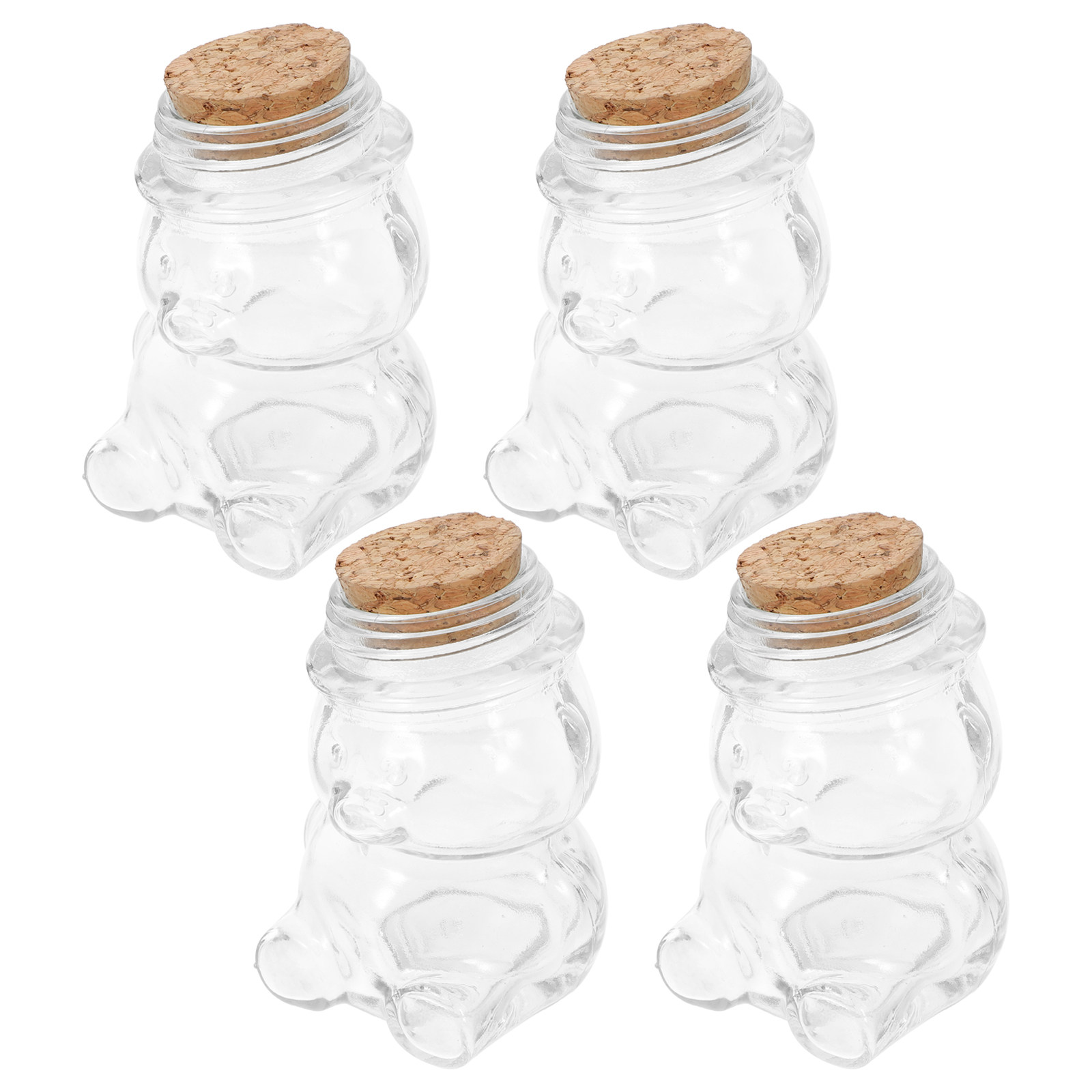 Conjunto de 4 potes de vidro t - Food Storage Containers avaliação e preço