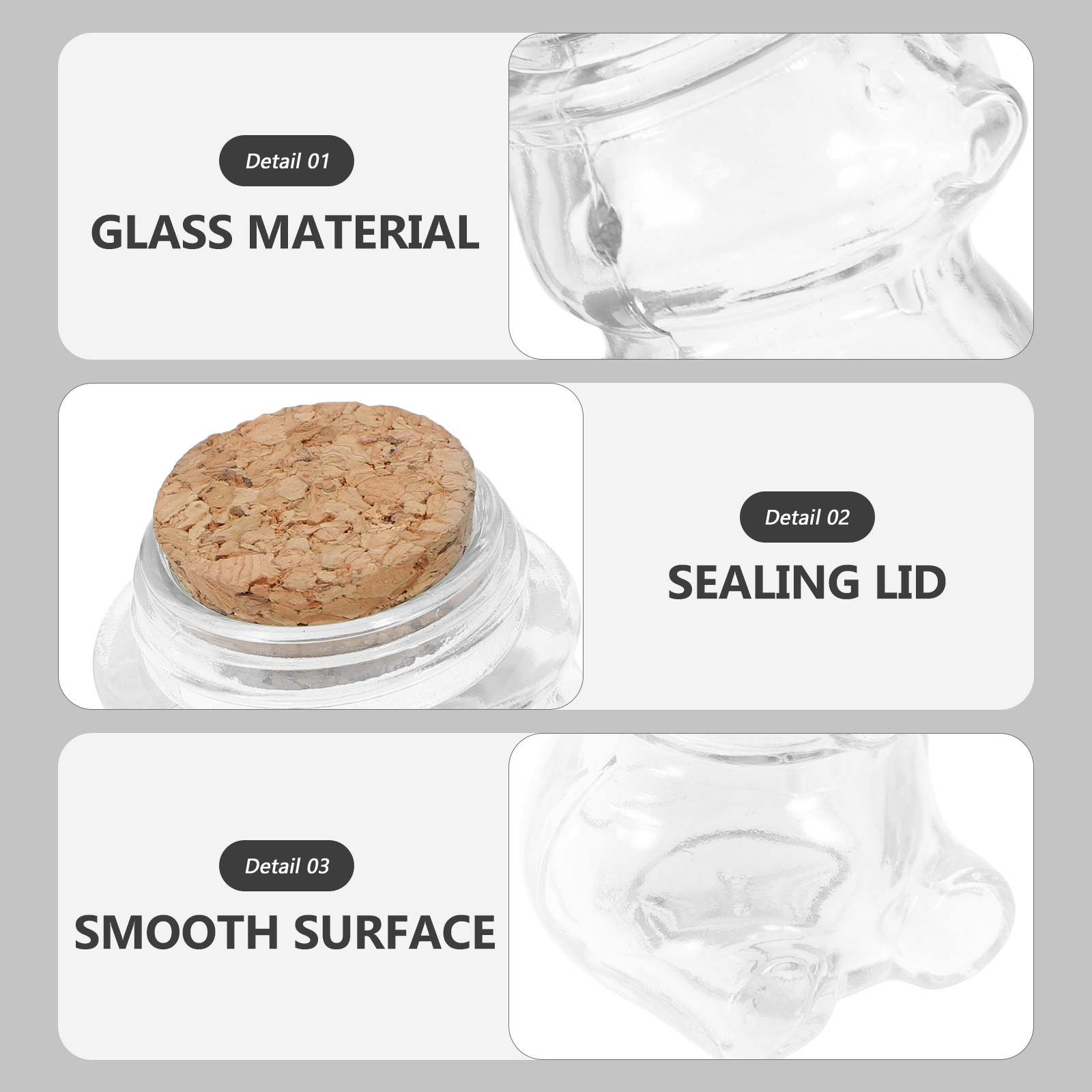 Conjunto de 4 potes de vidro t - Food Storage Containers avaliação e preço