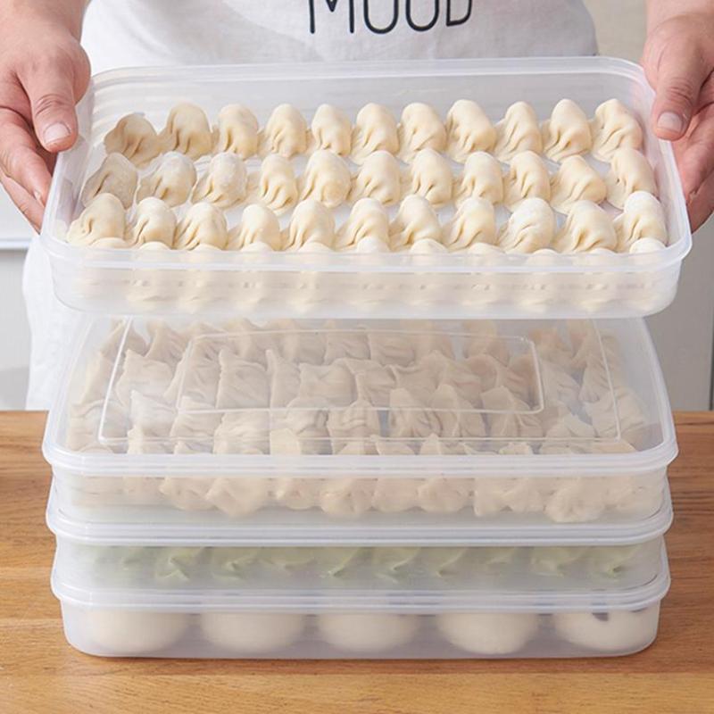 Caixa Organizadora Transparent - Food Storage With Dividers avaliação e preço