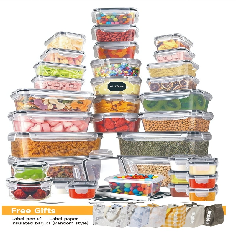 Conjunto de Armazenamento de A - Food Storage Meals avaliação e preço